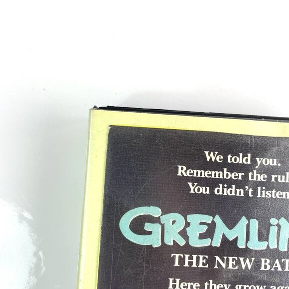 Gremlins 2 The New Batch VHS Ex Rental In Hard Case - Former  Rental Collectable - Picture 4 of 16